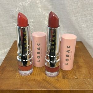 NWT Lorac bundle of two lipsticks